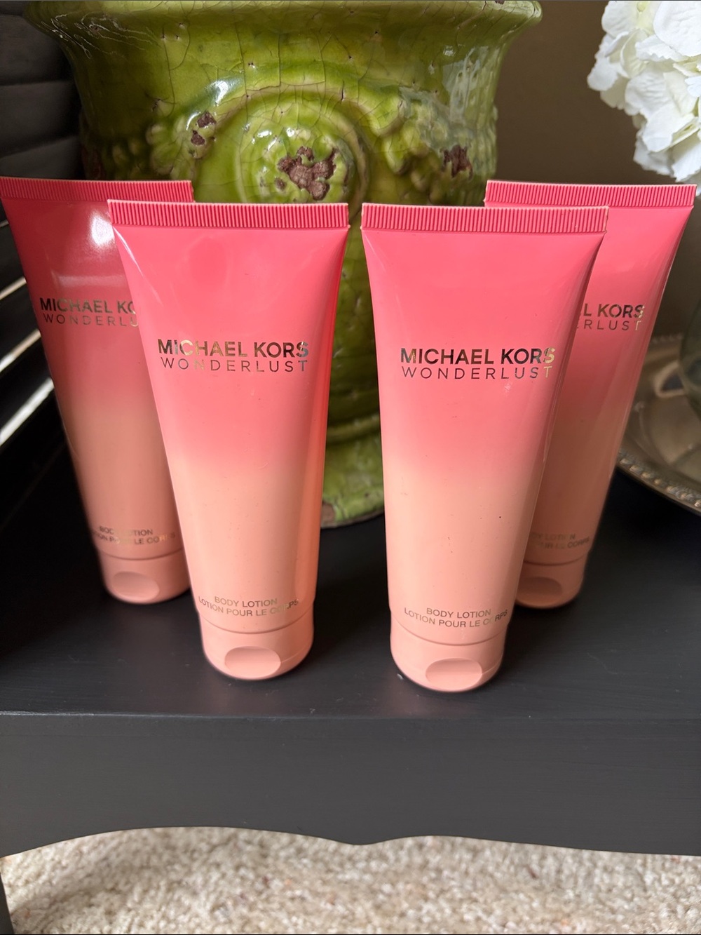 Michael Kors Wonderlust Body Lotion Tubes set of 4